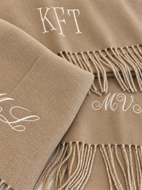 Camel & ivory textiles