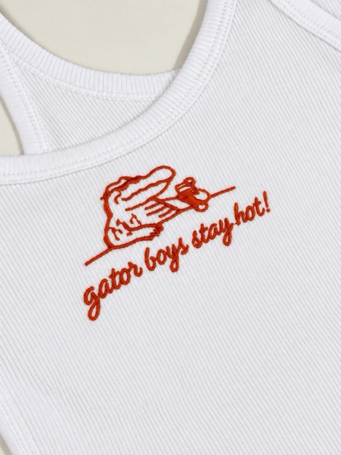 Gator Boys embroidered top