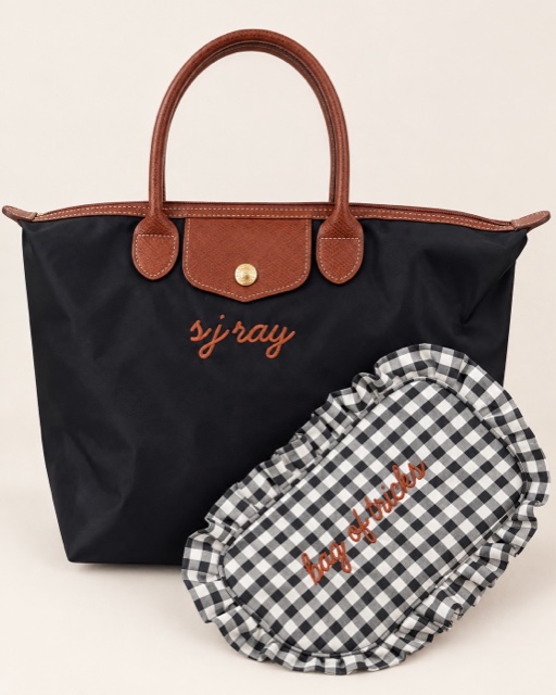 Totes & gingham pouches