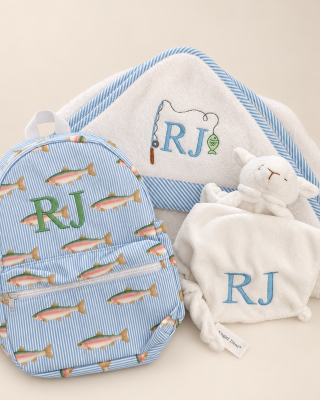 Fishing baby gift set