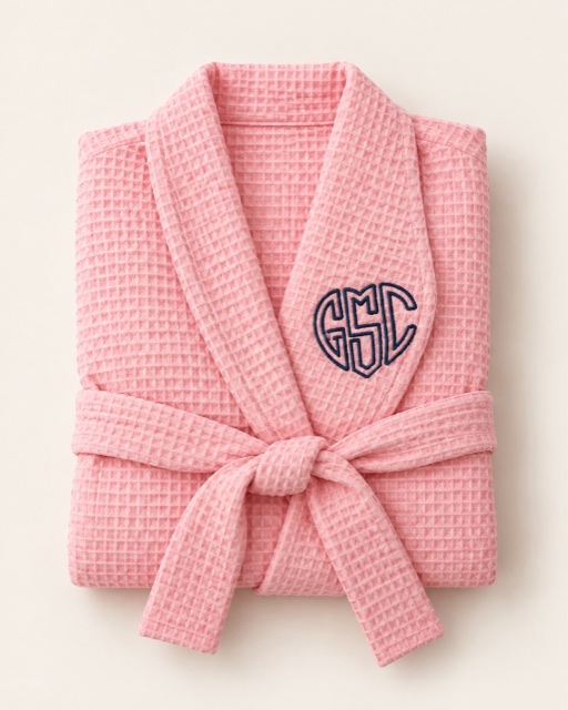 Waffle robe
